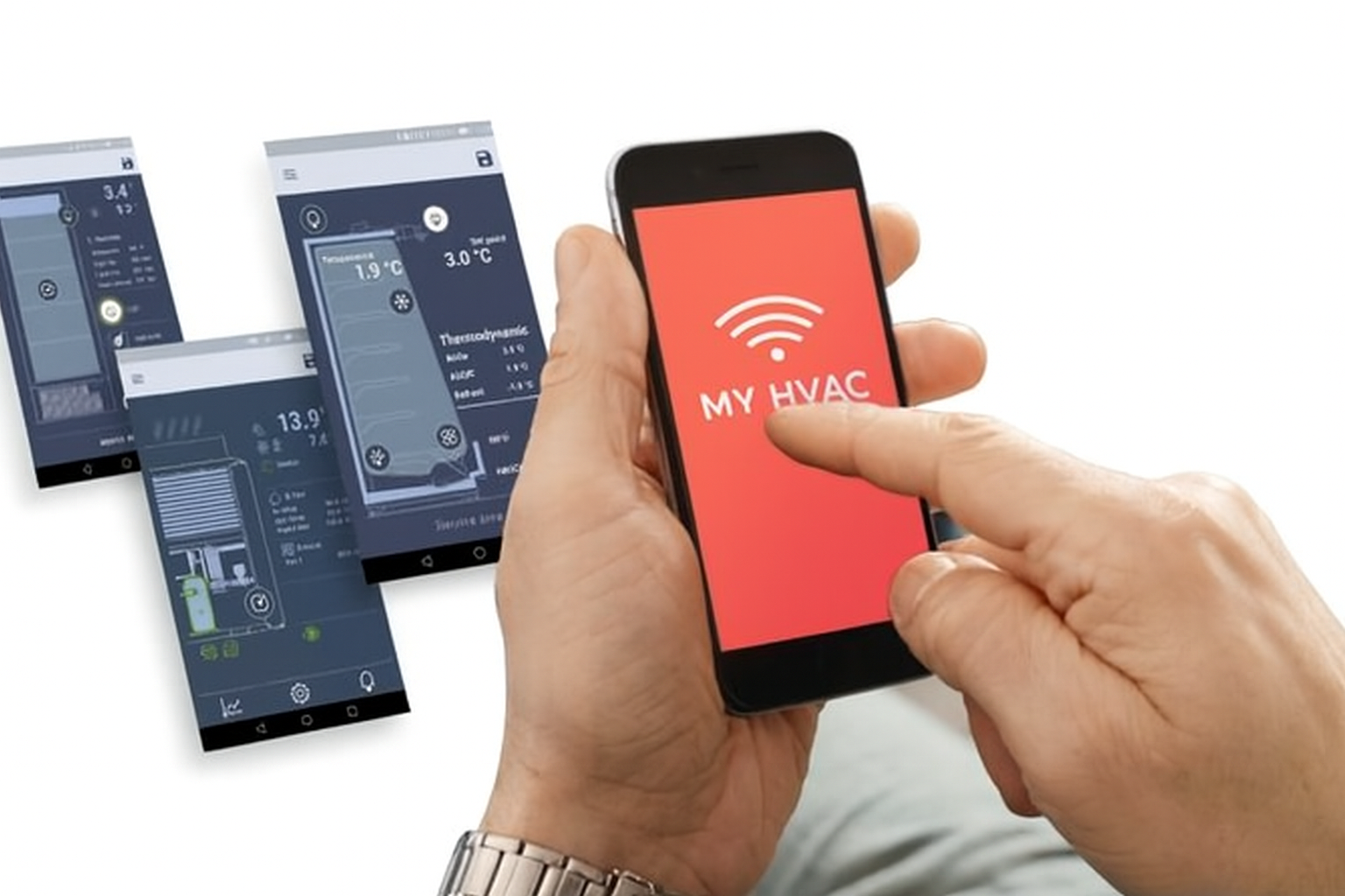 پایش و کنترل تحت وب MY HVAC